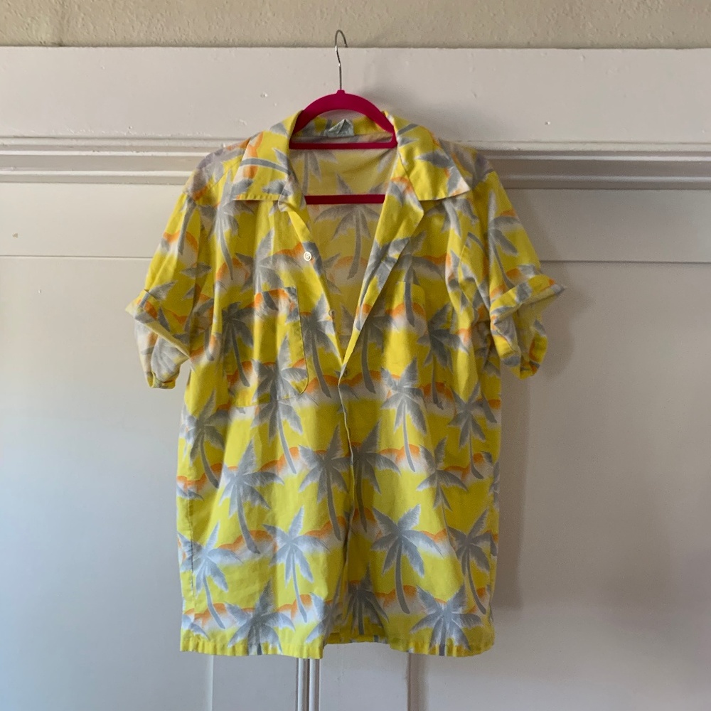 Vintage "Hunter S. Thompson-ish" Men's Button Up